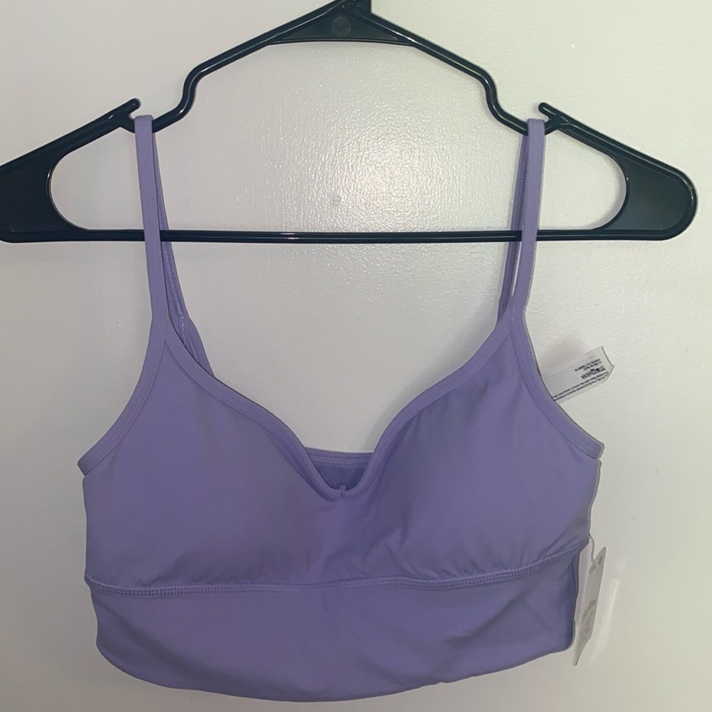 NWTS Lululemon Align Sweetheart Bra A/B Lilac Smoke